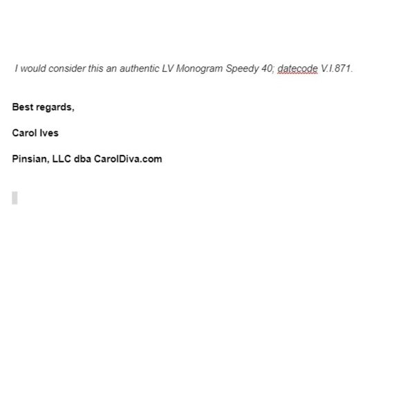 authentic LOUIS VUITTON SPEEDY 40 HAND BAG PURSE MONOGRAM - Picture 14 of 14